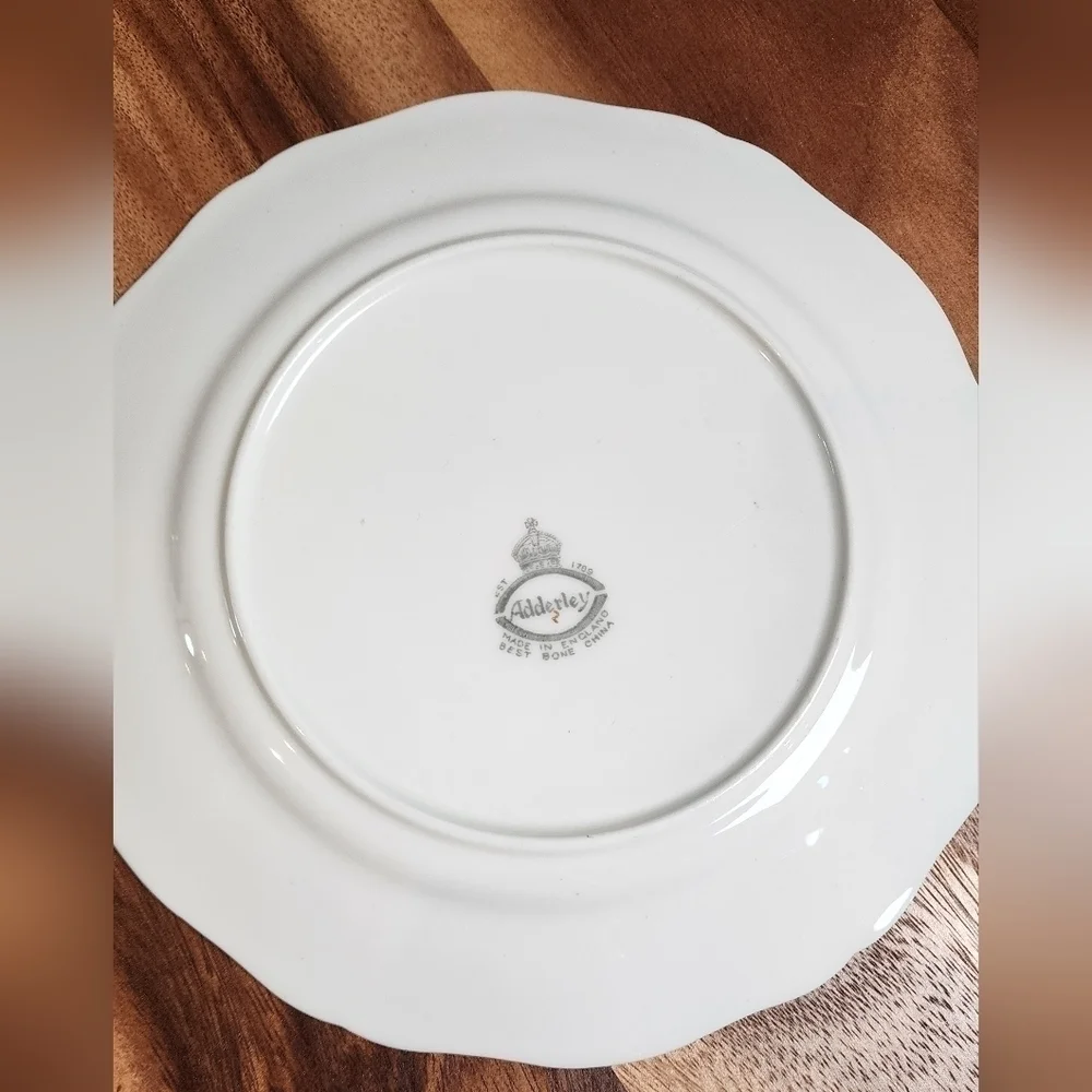 Adderley Lowesoft Light Green Bone China.